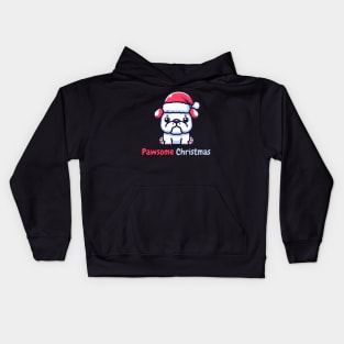 Pugmas Funny Christmas Pug Kids Hoodie